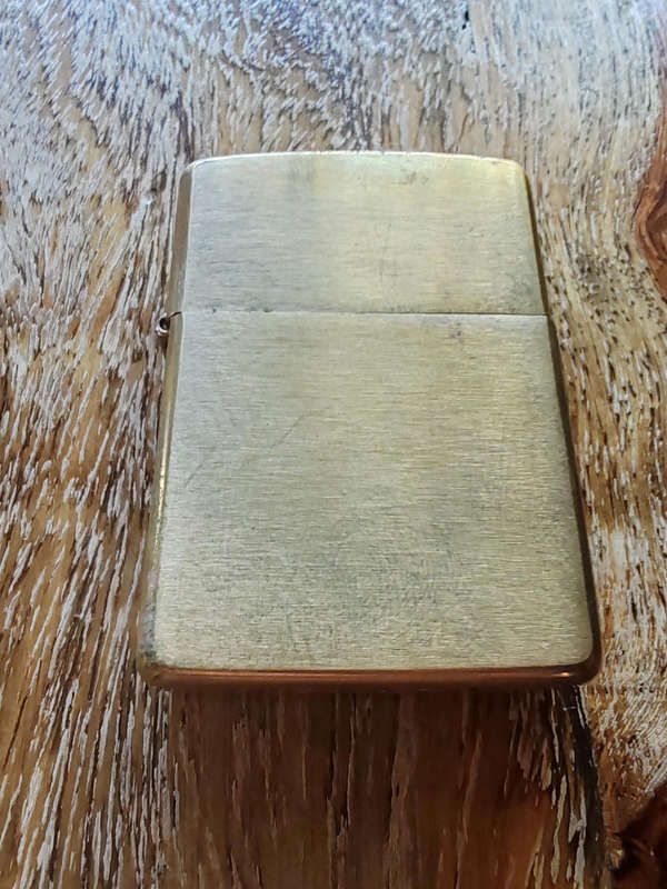 Zippo Armor® Brass Lighter  Original Box  Excellent Condition