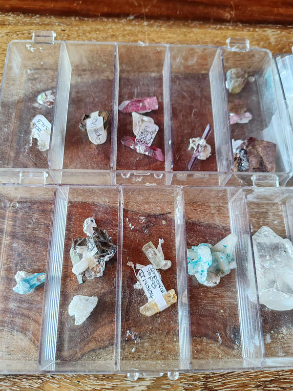 Crystal & Meteorite Mini Collection | Sapphire, Tanzanite, Cavansite, Iran Meteorite & More