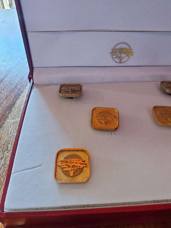 Cufflinks 6 x First National Bank Cufflinks