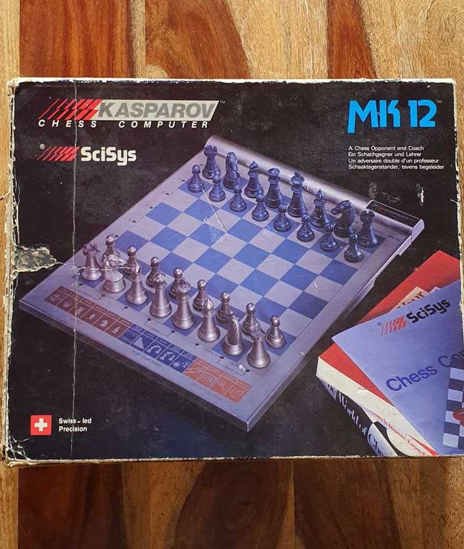 Rare Kasparov MK12 Chess Computer from 1986 , With original box