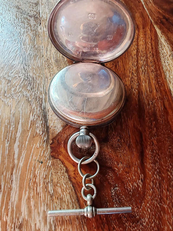 Antique Waltham Pocket Watch c.1911  Sterling Silver Dennison Case