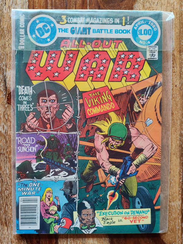 All-Out War #4  DC Comics (Mar/Apr 1980)