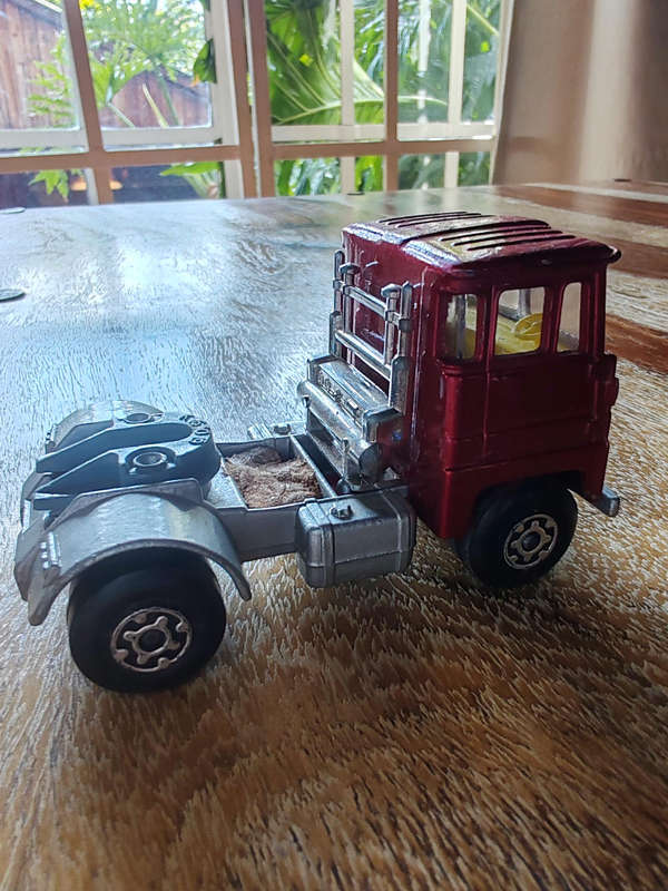 Vintage Matchbox Scammell Crusader  Red Truck (1970s)
