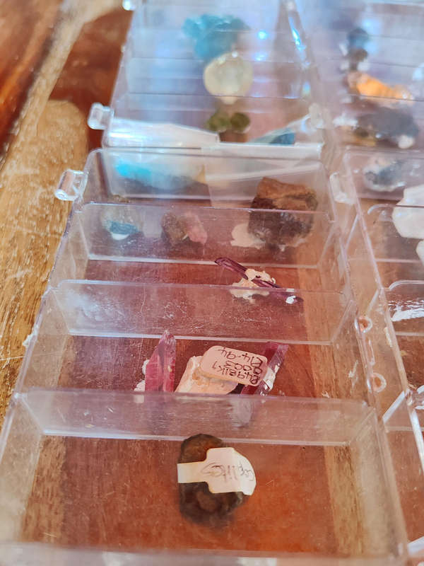 Crystal & Meteorite Mini Collection | Sapphire, Tanzanite, Cavansite, Iran Meteorite & More