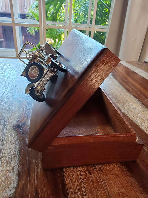 Lesney Veteran Car Gifts Vintage Cigarette Box  Classic Collectible
