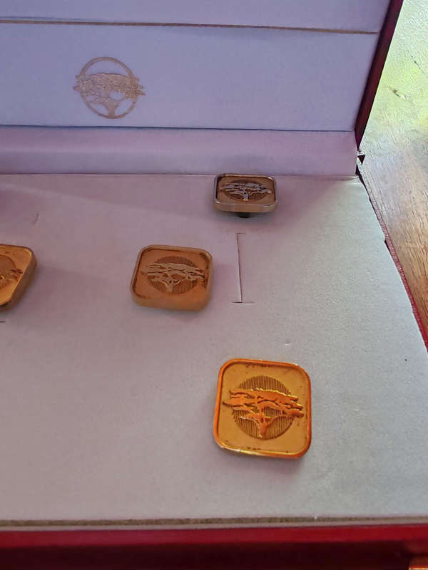 Cufflinks 6 x First National Bank Cufflinks