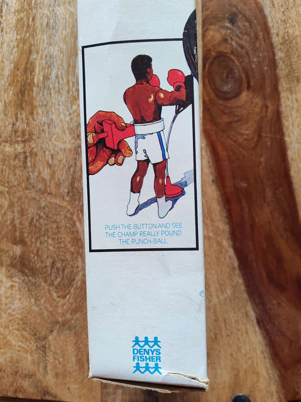 Vintage 1976 Muhammad Ali Action Toy by Denny Fisher
