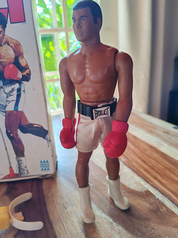 Vintage 1976 Muhammad Ali Action Toy by Denny Fisher