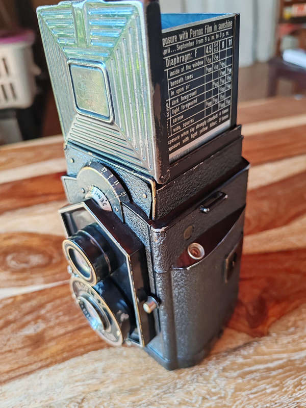 1936 Zeiss Ikon Ikoflex Coffee Can TLR Camera  Rare