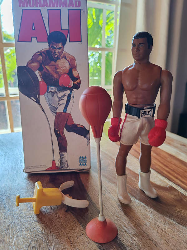 Vintage 1976 Muhammad Ali Action Toy by Denny Fisher