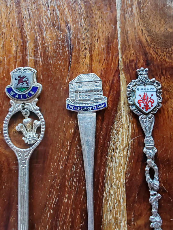 Souvenir Spoons Silver plated