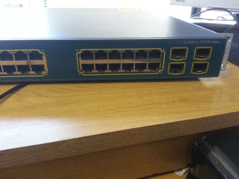 Cisco Switch WS-C3560G-24TS-E Catalyst 3560G series 24 Port