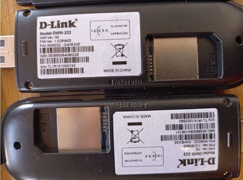 D-Link DWM-222 4G LTE USB Adapter Dongle
