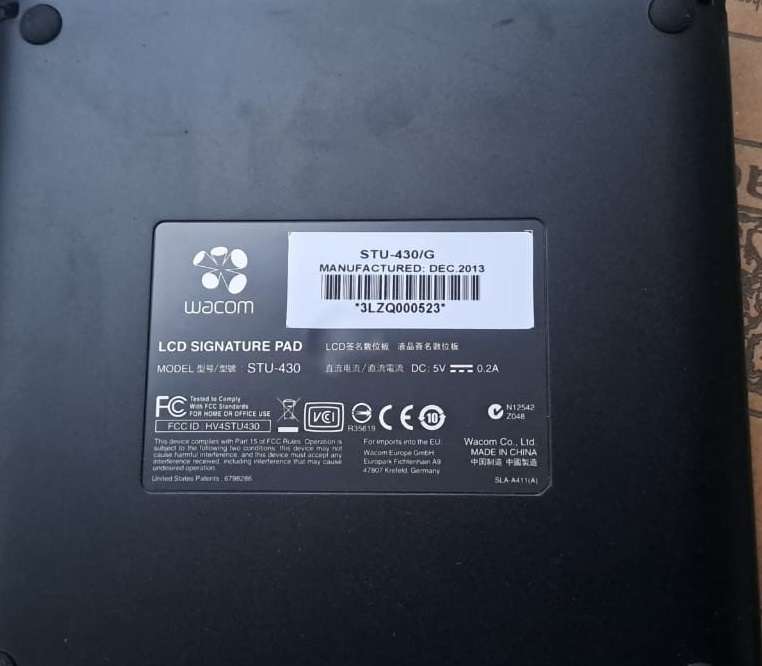 Wacom LCD Signature Pad (STU-430/G)