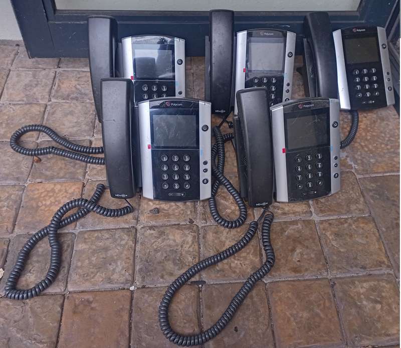 Polycom VVX 501 PoE VoIP Phone