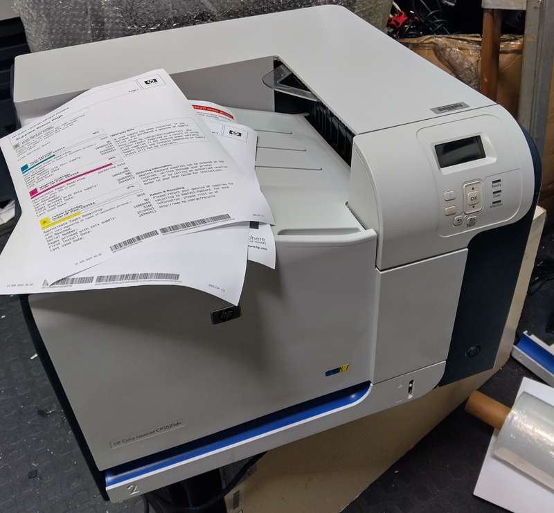 HP Color LaserJet CP3525dn Printer  Printer Only