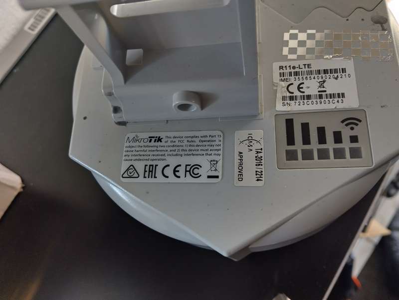 Mikrotik RouterBoard SXT R (RBSXTR) | R11e-LTE