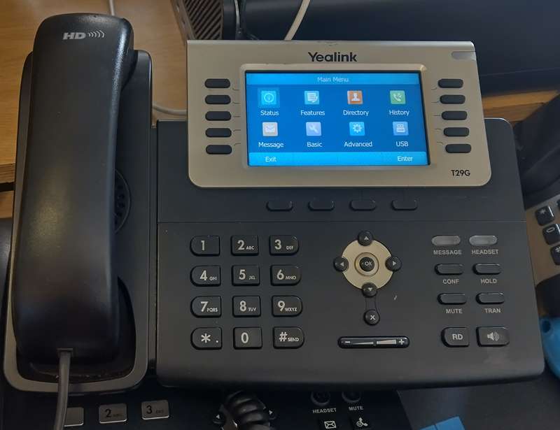 Yealink SIP-T29G - High-end color screen IP phone