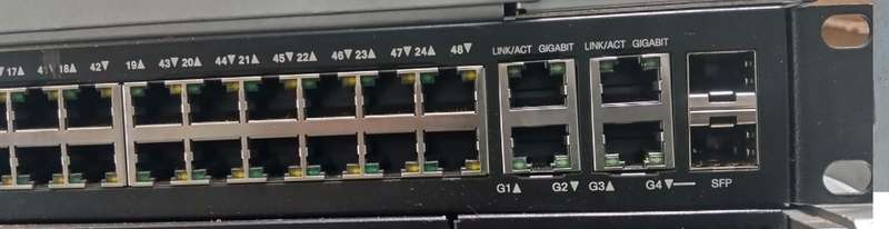 Cisco SF300-48P 48-Port 10/100 PoE Managed Switch with Gigabit Uplinks