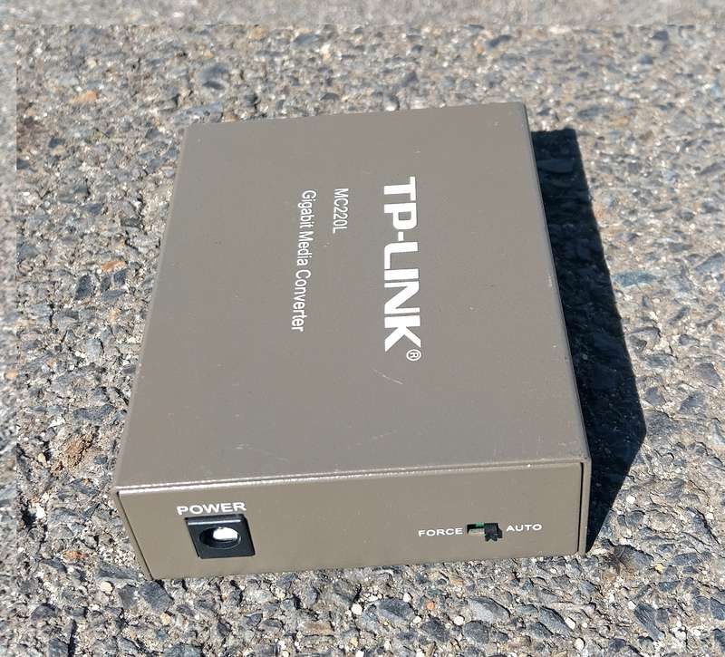 TP-Link MC220L Gigabit SFP Media Converter 1000 Mbits