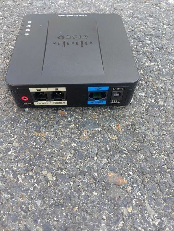 Cisco 2 Port Analog Telephone Adapter (SPA112 V05)