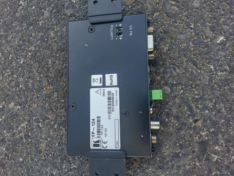 Kramer TP-124 Computer Audio/Video RS-232 Receiver