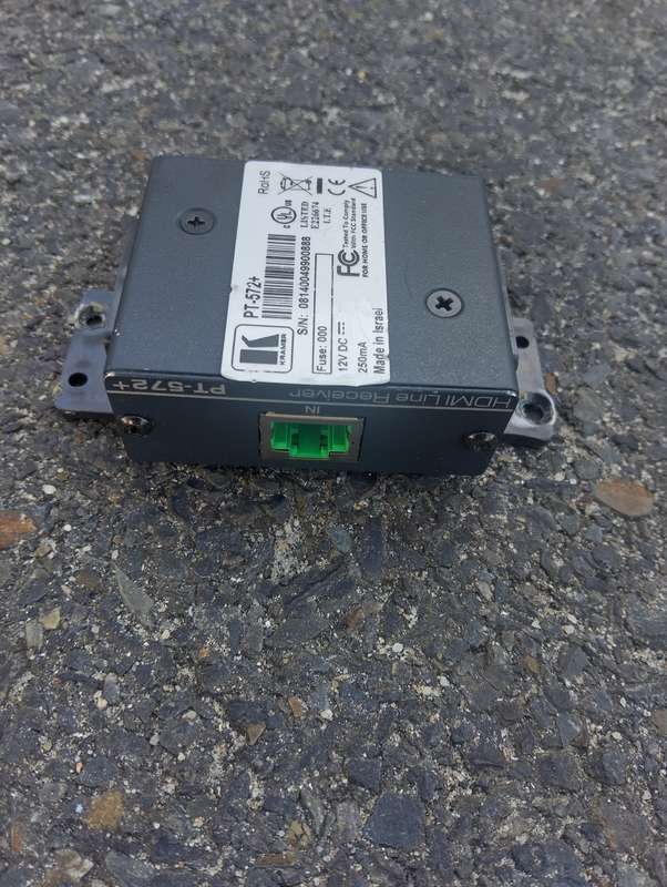 Kramer Electronics PT-572 + Cat5 HDMI adapter