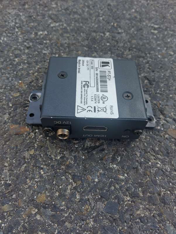 Kramer Electronics PT-572 + Cat5 HDMI adapter
