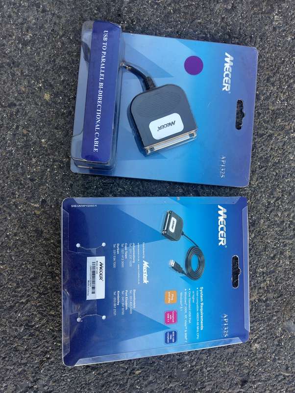 Mecer USB to Parallel Bi-Directional Cable (AP1325)