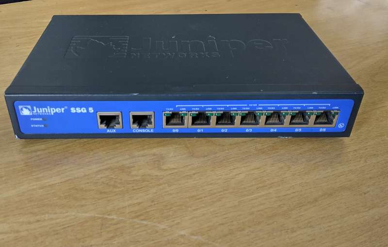 Juniper Networks SSG-5-SH security gateway firewall SSG 5