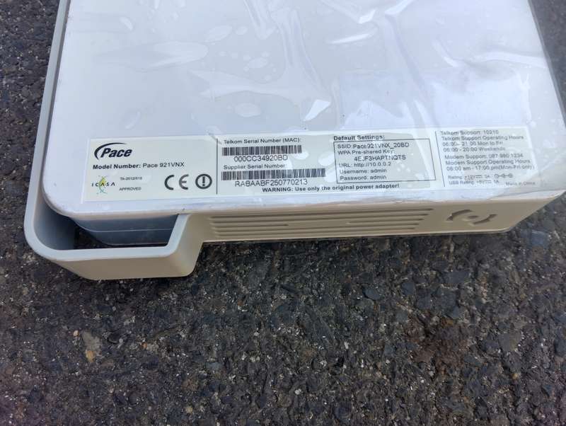 Pace 921VNX Wireless DSL VoIP Gateway