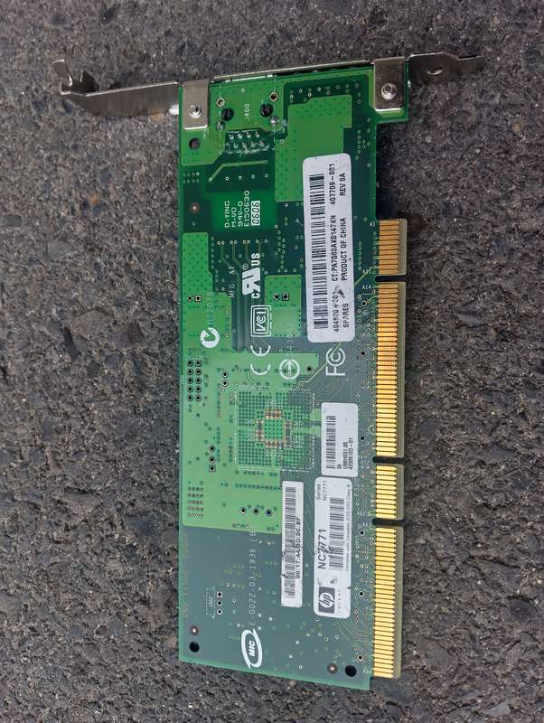 HP NC7771 PCI-X 1000T Gigabit Server Adapter (404820-001)