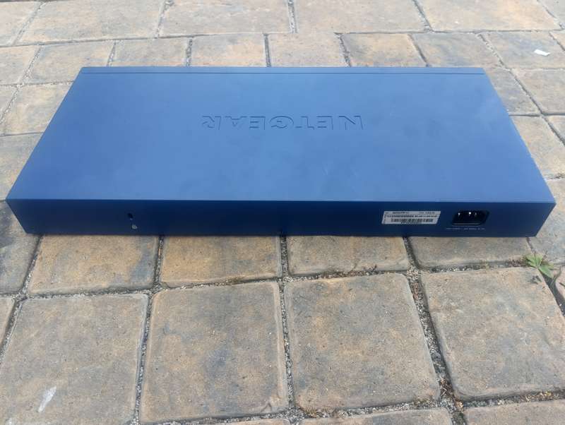 Netgear 24 Port Gigabit Hi-Power PoE + Ethernet Smart Managed Pro Switch with 2sfp Ports and Cloud M