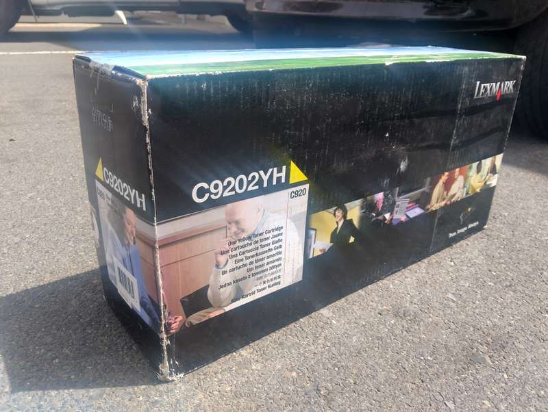 Lexmark Original Yellow Toner Cartridge C9202YH  C920