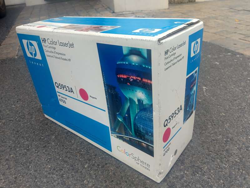 HP Original Toner Cartridge Q5953A Magenta for Laserjet 4700