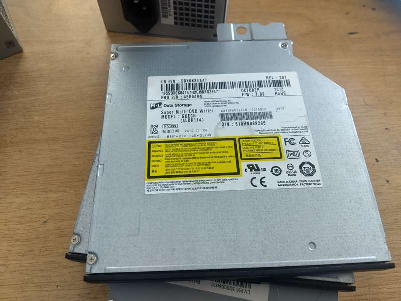 Internal Slim Super Multi DVD Writer for Laptop/Desktop (Slim 9.5mm)