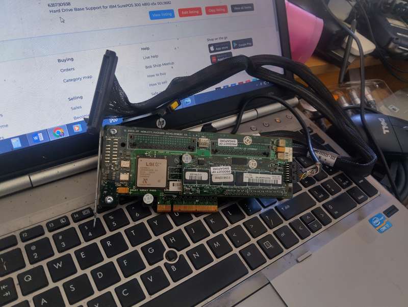 LSI LOGIC 62098C2 LSISAS1078 Smart Array P400 HP Raid Controller