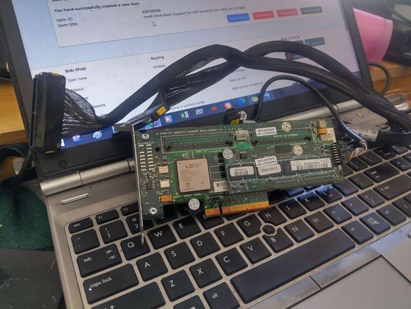 LSI LOGIC 62098C2 LSISAS1078 Smart Array P400 HP Raid Controller