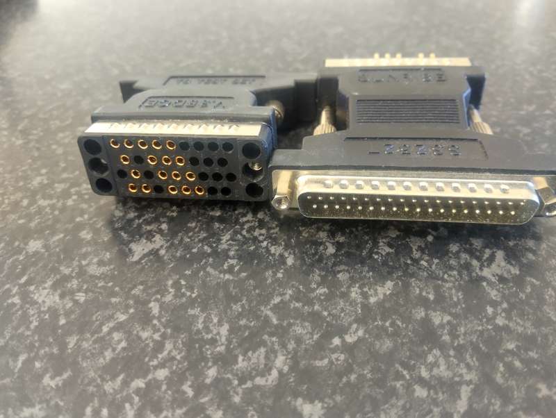 V.35DCE to V.35DTE Sunrise Telecom Datacom Adapter Assembly (SS252C/SS252T)