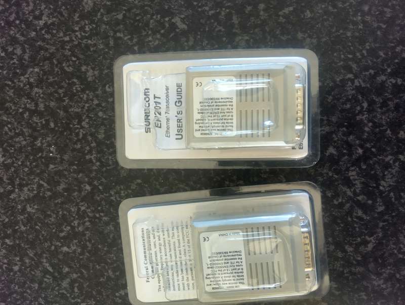 Surecom EP201T Ethernet Transceiver 10Base-T (XZ850530)