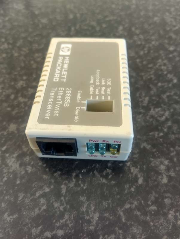 HP 28685B EtherTwist Transceiver (3506A)