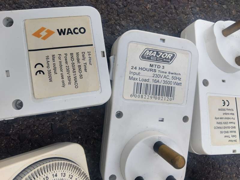 Waco Digital Plugin Daily Timer (Model: BND-50/AS1/WACO)