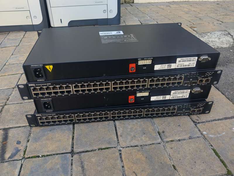 Dell Powerconnect 3548 0N496K 48 Port 2 SFP Port Networking Switch