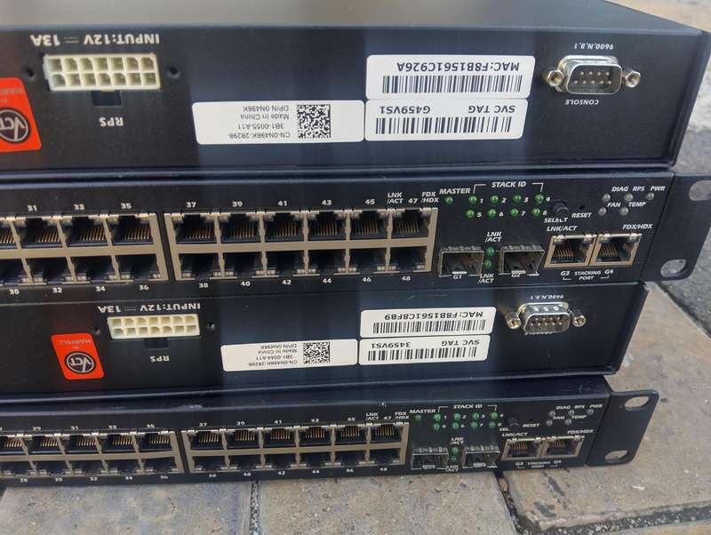 Dell Powerconnect 3548 0N496K 48 Port 2 SFP Port Networking Switch