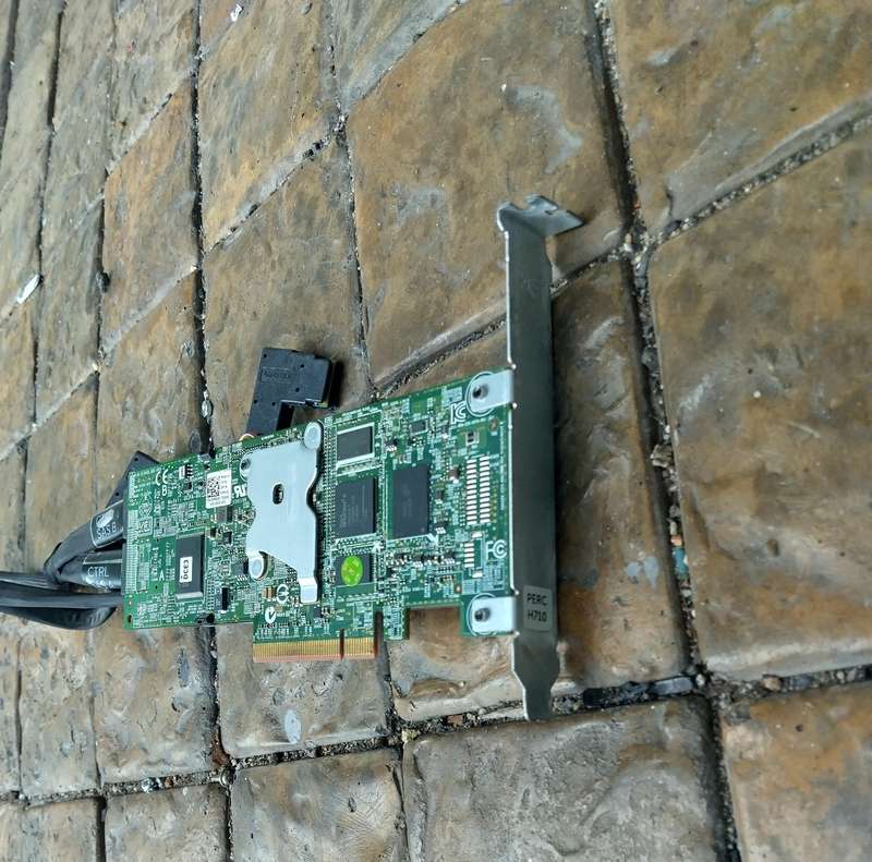 Dell DELL VM02C PERC H710 PCIe RAID CARD, 512MB NV CACHE FULL HT