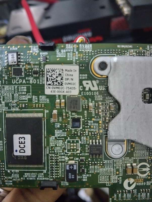 Dell DELL VM02C PERC H710 PCIe RAID CARD, 512MB NV CACHE FULL HT