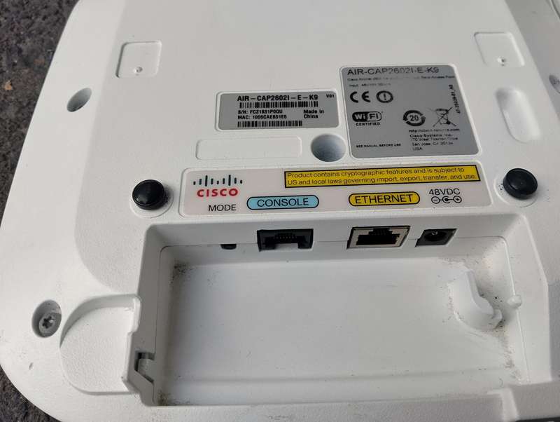Cisco Aironet 2600 Series - Dual Band Access Point AIR-CAP 26021-E-K9