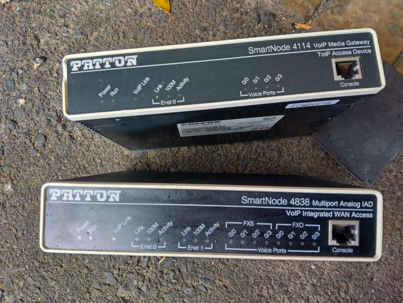 Patton SmartNode 4524/4114/4838 Multi-port Analog Gateway Router  Version 4.6