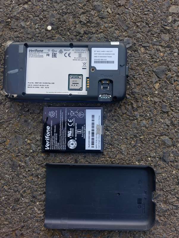 Verifone e285 Mobile Point-Of-Sale (mPOS) Device | 3G/BT/WIFI/DS/DB
