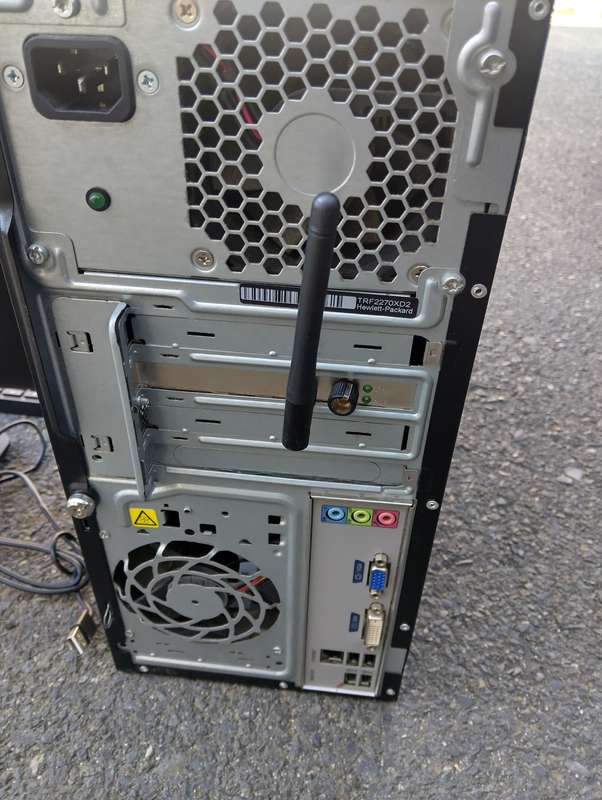 HP Pro 3400 Desktop PC 500g HDD, 16gb RAM, W10, + 19inch Monitor with Wi-Fi